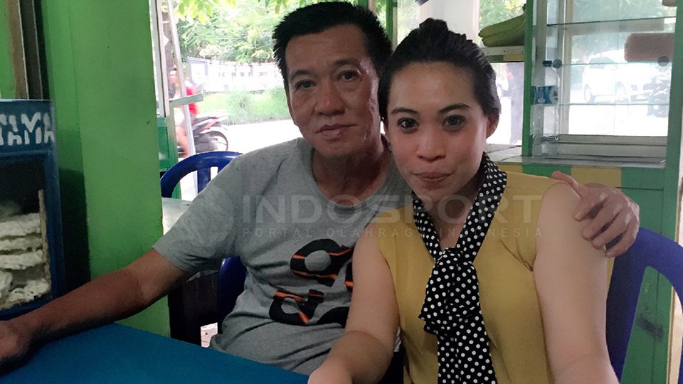 Tony Ho dan Calon Istri Copyright: &copy; Fajar Kristanto/INDOSPORT